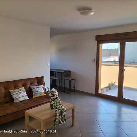 Apartment Einliegerwohnung Hagenthal-le-Haut Luaran gambar