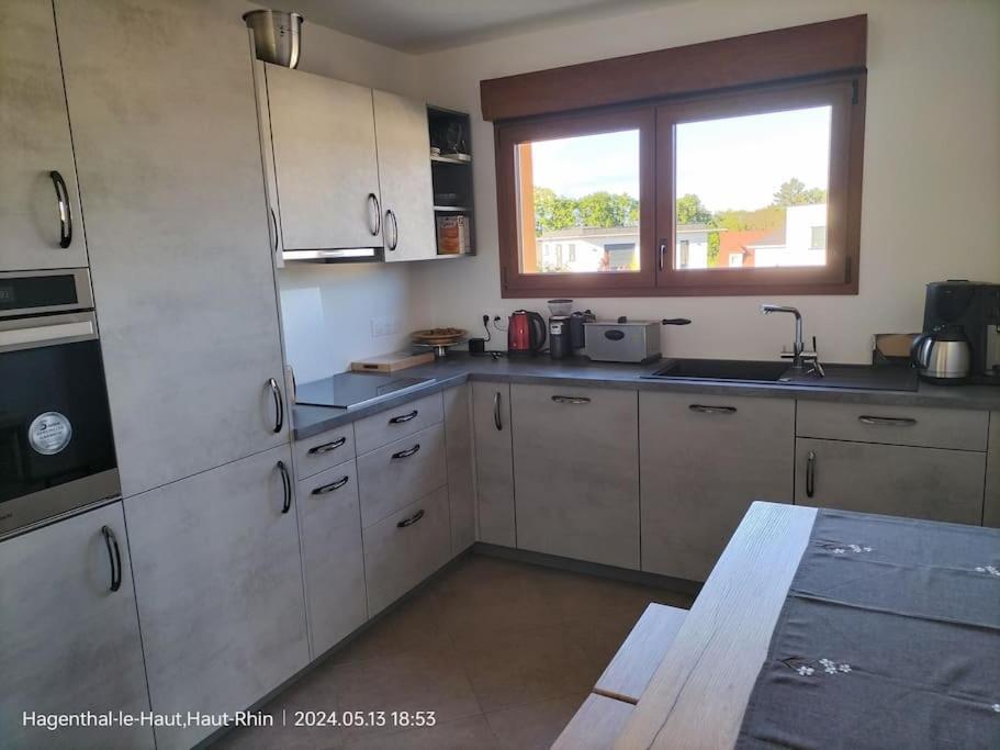 Apartment Einliegerwohnung Hagenthal-le-Haut Luaran gambar
